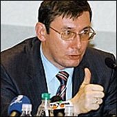 Міністр внутрішніх справ Юрій Луценко