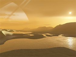 На Титані виявили озера у кам’яній пустелі