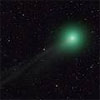 На початку квітня ми зможемо побачити яскраво зелену комету