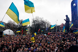 Мер Львова підтримав страйк і попросив вивісити державні прапори
