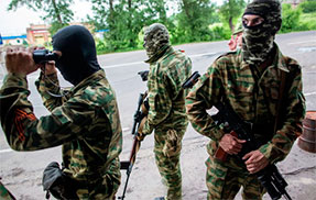 Під час штурму військової частини російські терористи прикривалися родичами військовослужбовців