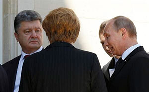 Порошенко, Меркель та Олланд закликали Путіна не визнавати «вибори» бойовиків