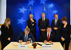 Під час саміту Україна-ЄС укладено нові міжнародні документи