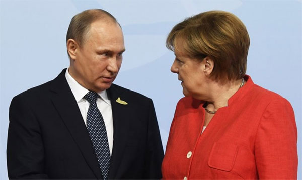 У Кремлі оприлюднили теми, які обговорять Путін і Меркель