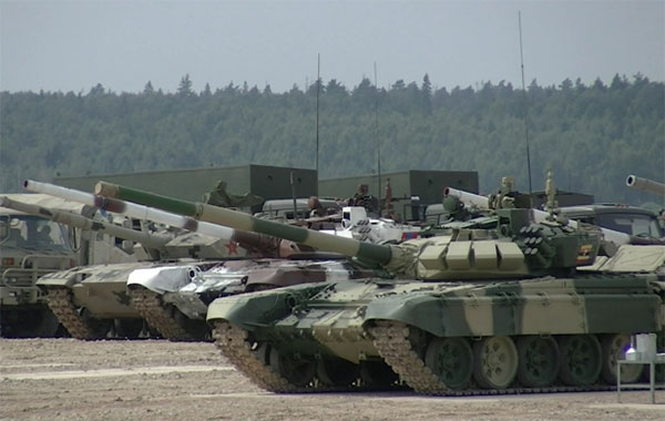 Українська сторона СЦКК СММ ОБСЄ повідомила про концентрацію бронетехніки та артилерії росіян
