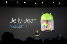 Google презентувала нову версію Android 4.1
