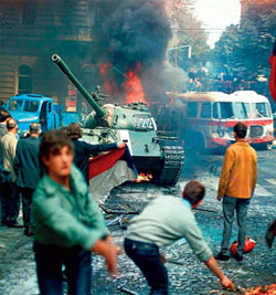 Прага. Народний спротив. 1968 рік.
