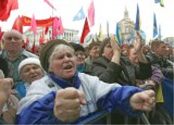 У столиці сьогодні мітингували. Більшовики