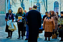 У Києво-Печерській Лаврі провели антикремлівський перфоманс 