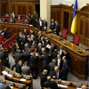 Опозиція блокуватиме трибуну парламенту до переможного кінця