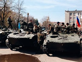 Терористи в Слов’янську добре навчені, не слов’янської зовнішності