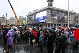 Євромайдан 22.11.13 р. фото Сергія Дмитриченка