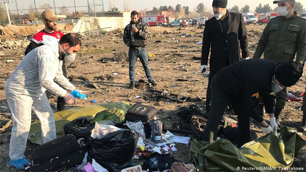 Авіакатастрофа в Ірані: експерт виключає версію збиття літака ракетою