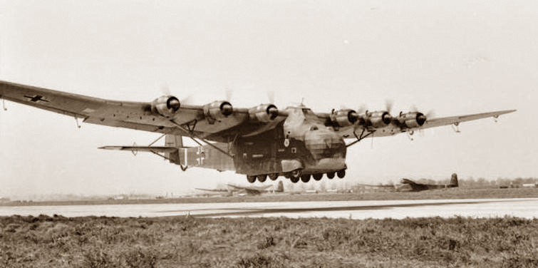 Messerschmitt Me 323 «Gigant» — найбільший, для свого часу, транспортний літак у світі