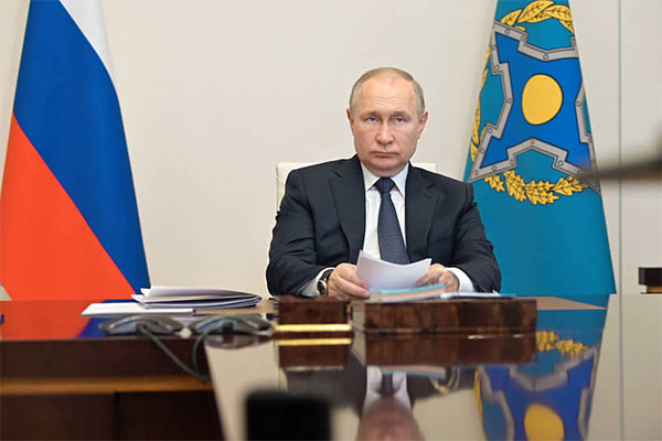 Путін заявив про перемогу, захистивши Казахстан від повстання