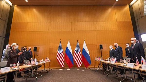 США заявляють про відсутність прориву у «відвертих» переговорах з Росією щодо кризи на кордоні з Україною
