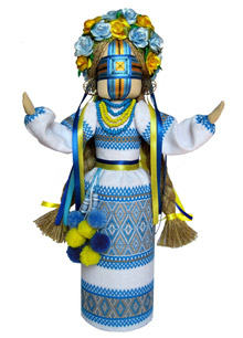 Серед традиційних українських ляльок-мотанок Берегиня - найголовніший персонаж