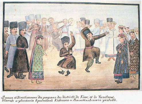 Танці та розваги селян